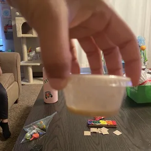 My empty sauce, what was the point of even giving it to me?