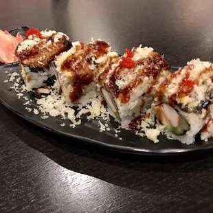Deluxe eel roll
