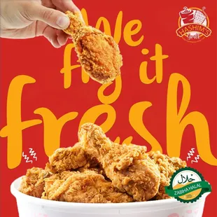 chicken wings and fried chicken