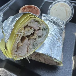 Chicken Shawarma wrap