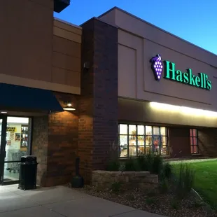 the outside of the store