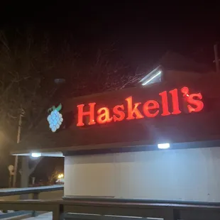 neon sign