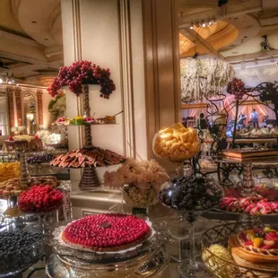 Fruit &amp; Dessert at The Beverly Wilshire Hotel
