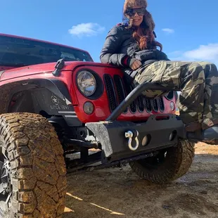 Muddy Jeeps are happy Jeeps!