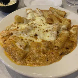 Small plate pasta bake