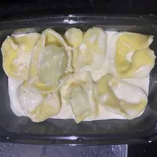 This is the adult &apos;chicken&apos; tortellini with the forgotten chicken.