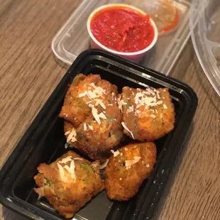 Fried ravioli