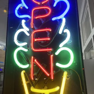  neon open sign