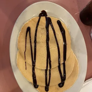 Chocolate chip pancakes