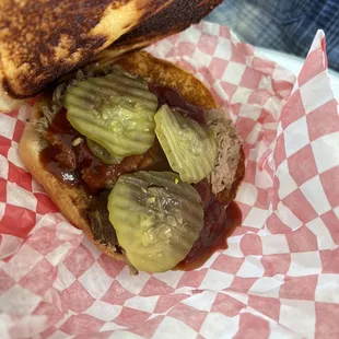 BBQ Pulled Pork Sandwich