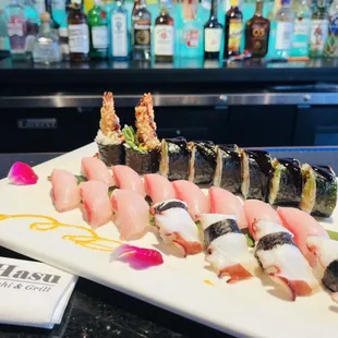 Happy Hour sushi! $1.5 per piece.