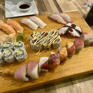 Crunchy Rainbow Roll