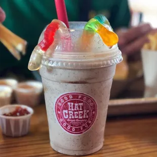 The Dirt Worm Milkshake