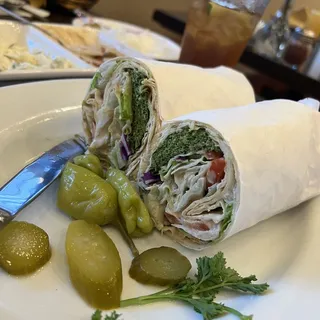 Kookoo Sabzi Sandwich