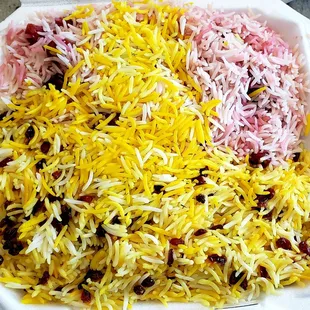 Rice that came along with Lamb Shank. ~3 lbs. Barberry and Cherry. My 2 favorites.