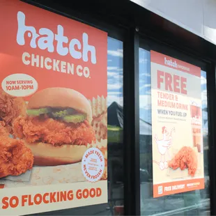 chicken wings and fried chicken, outside