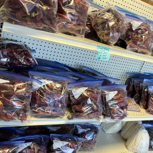 Dried chiles