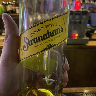 A local whiskey I tried on the rocks and loved it!  Got to find a bottle of this for home