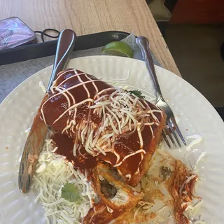 Red Chile Pork Burrito