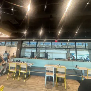 Empty restaurant, slow service...