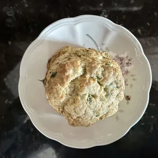 dill feta scone