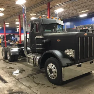 Restored Peterbilt 359