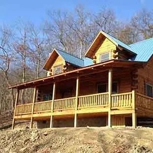 Heavens Gait Cabin.  Brand new 2 BR, 2 BA with sleeper sofa.