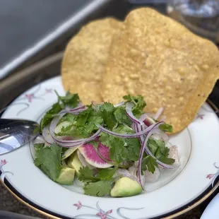 Dry Aged Kampachi Ceviche