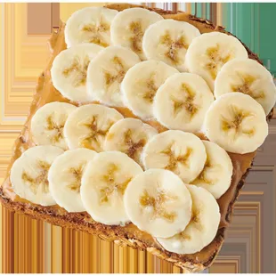 PB + Banana Toast
