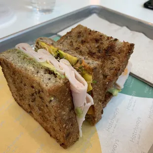 Turkey Avocado Sandwich