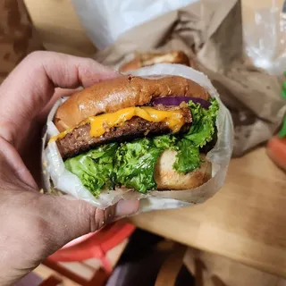Vegan Cheeseburger