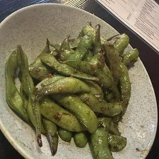 Garlic Edamame