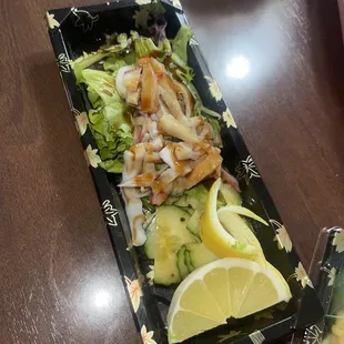 Octopus salad