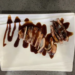 Grilled Squid in Eel sauce