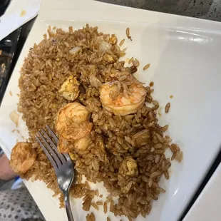 Shrimp fried rice