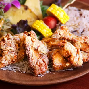 Mochiko Chicken Plate