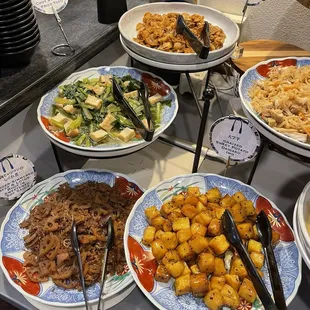 7/2024 Japanese breakfast buffet side dishes so good!