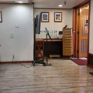 Entrance from inside