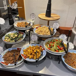 7/2024 Japanese breakfast buffet side dishes