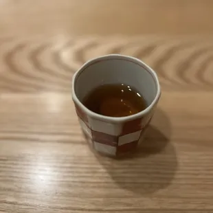 Hojicha Tea (complimentary)