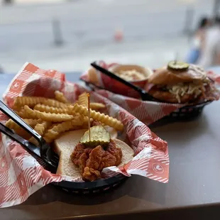 Chicken Sandwich + Chicken Tenders