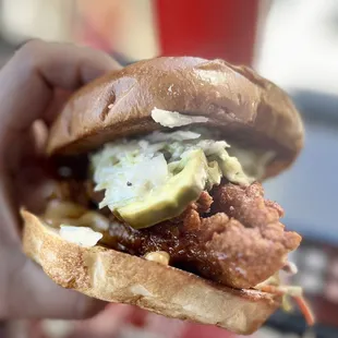 Hot Chicken Sandwich (Hot)