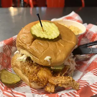 Hot Chicken Sandwich