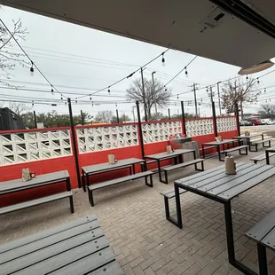 Patio seating