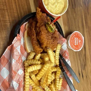 Fried 3 Tender Plate