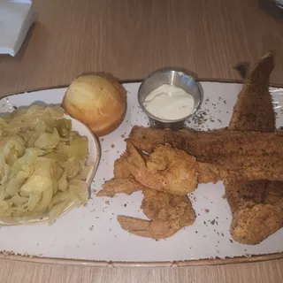 3 Fried Shrimp