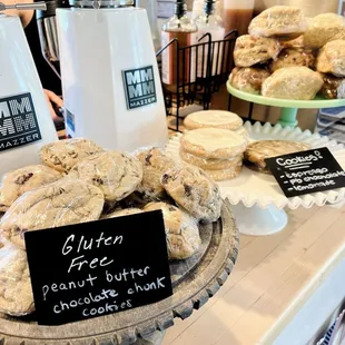 Pastry and cookie selection