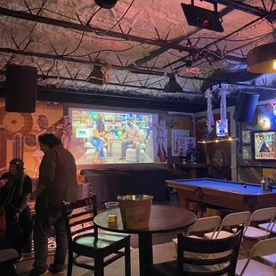 billiards and pool tables