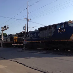 It&apos;s hard to miss the trains.