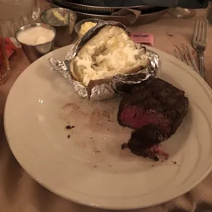 Small filet.
